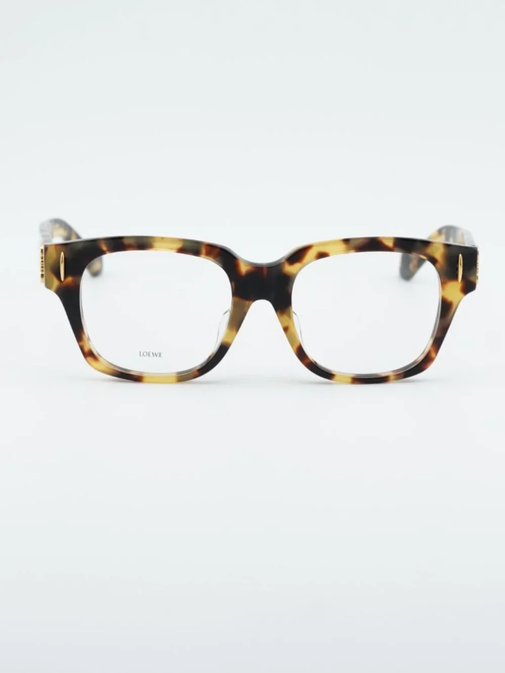 Loewe LW50091F 056 Eyeglasses Brown Havana 51mm Square Frame